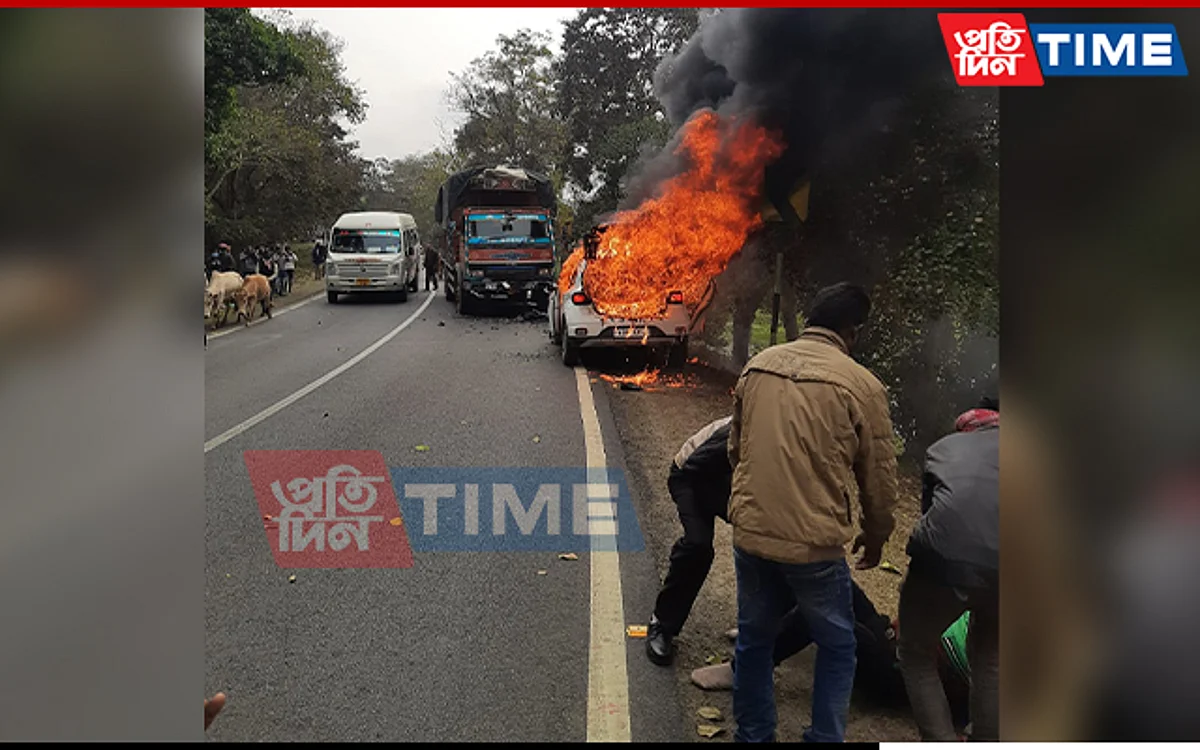 Assam: One Dead, 6 Injured in a Tragic Road Accident