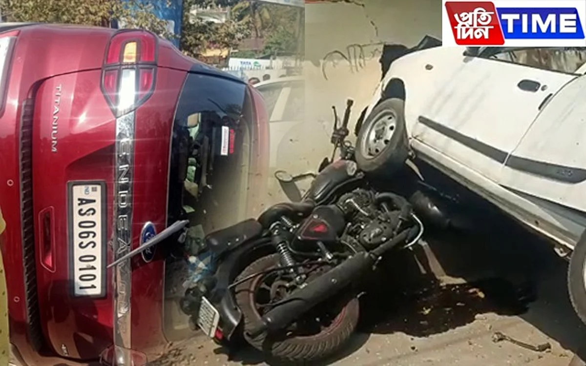 Guwahati: 1 Dead, 3 Injured in Road Accident