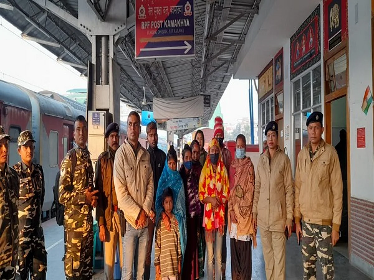Assam: SSB busts human trafficking racket, rescues 8