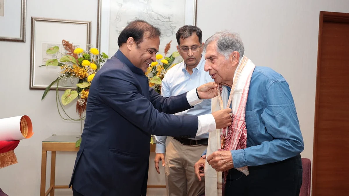 'Assam Baibhav': Ratan Tata Conferred With Assam's Highest Civilian Award