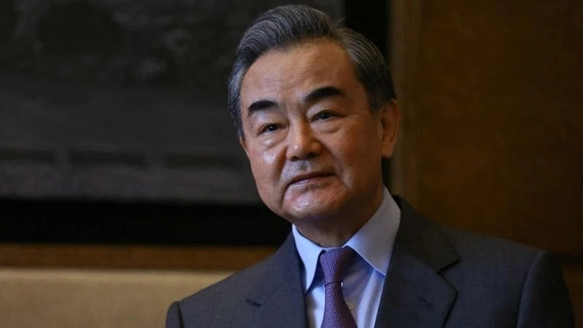 Chinese Foreign Minister Wang Yi arrives in India