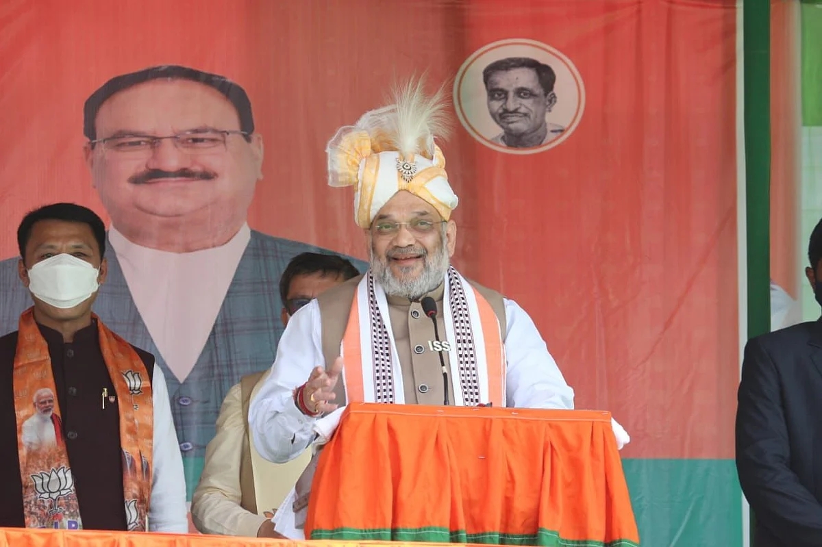 Amit Shah Slams Congress over Manipur’s Economic Growth