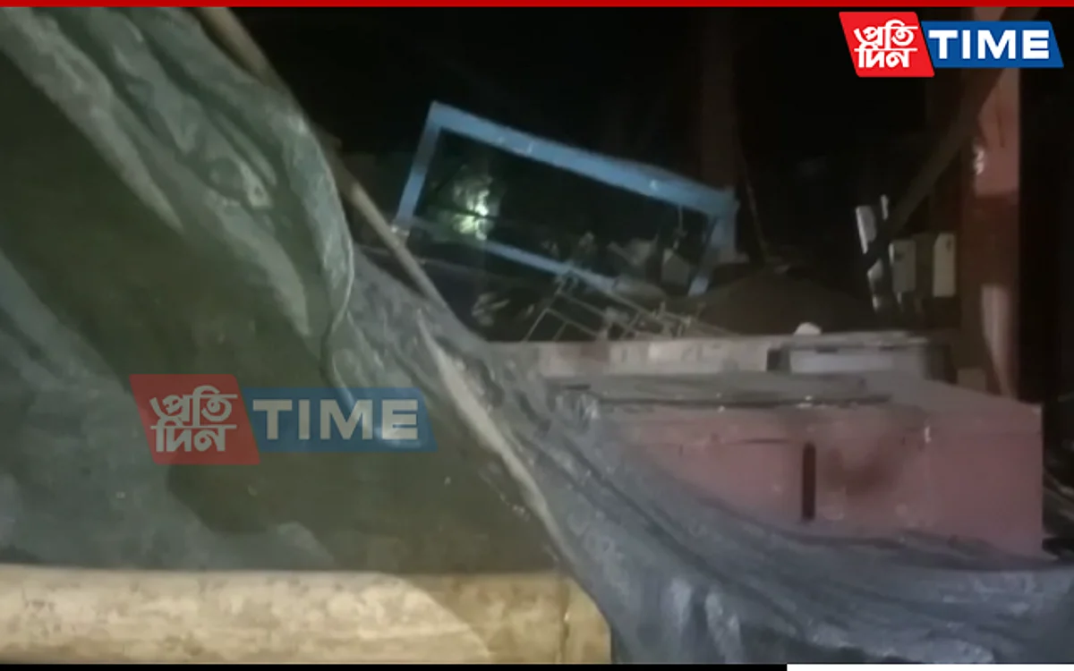 A fire broke out at Kalakshetra in Guwahati today