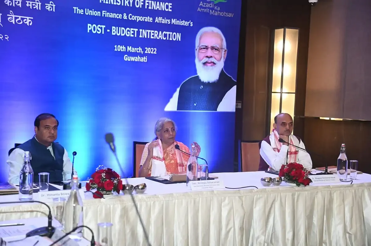 The meeting held was held in Guwahati in Assam | Image: Twitter/ Himanta Biswa Sarma