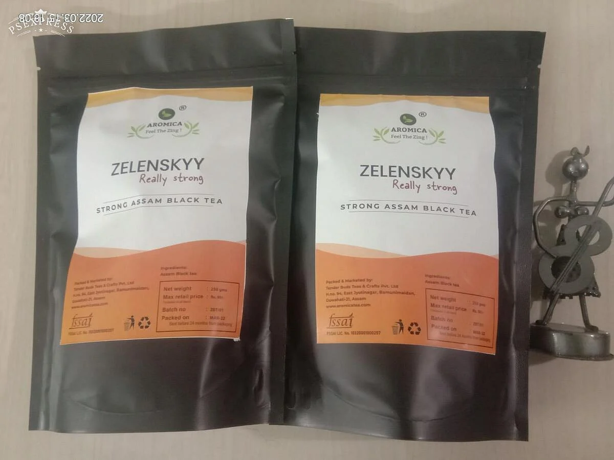 Assam Company Launches Tea Named After Ukraine Prez Zelenskyy