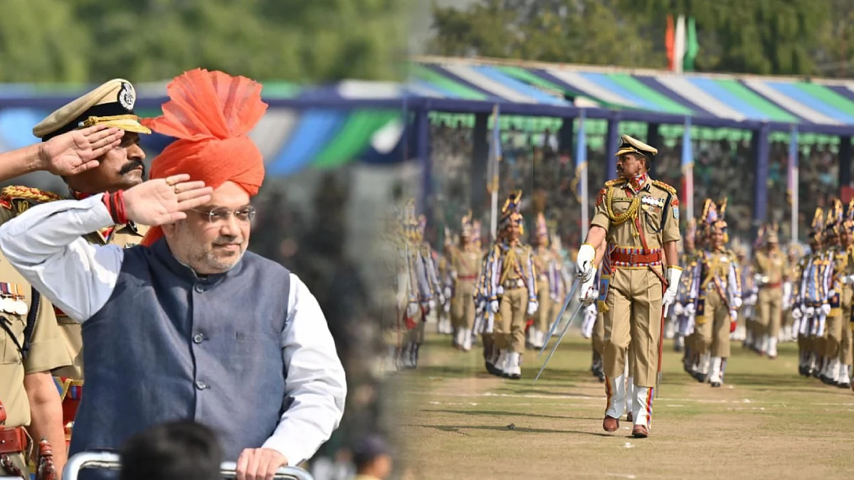 Amit Shah Participates in 83rd CRPF Raising Day