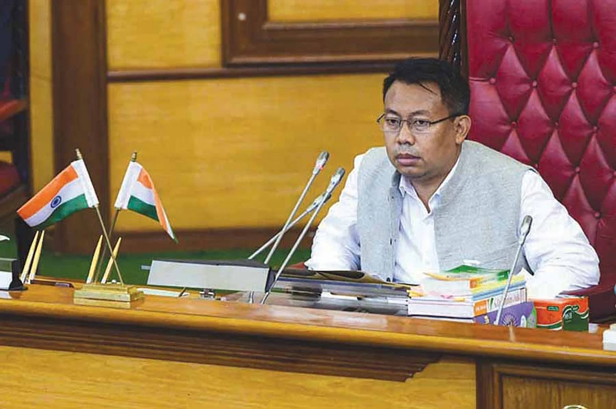 BJP MLA Satyabrata Singh Elected As Manipur Assembly Speaker