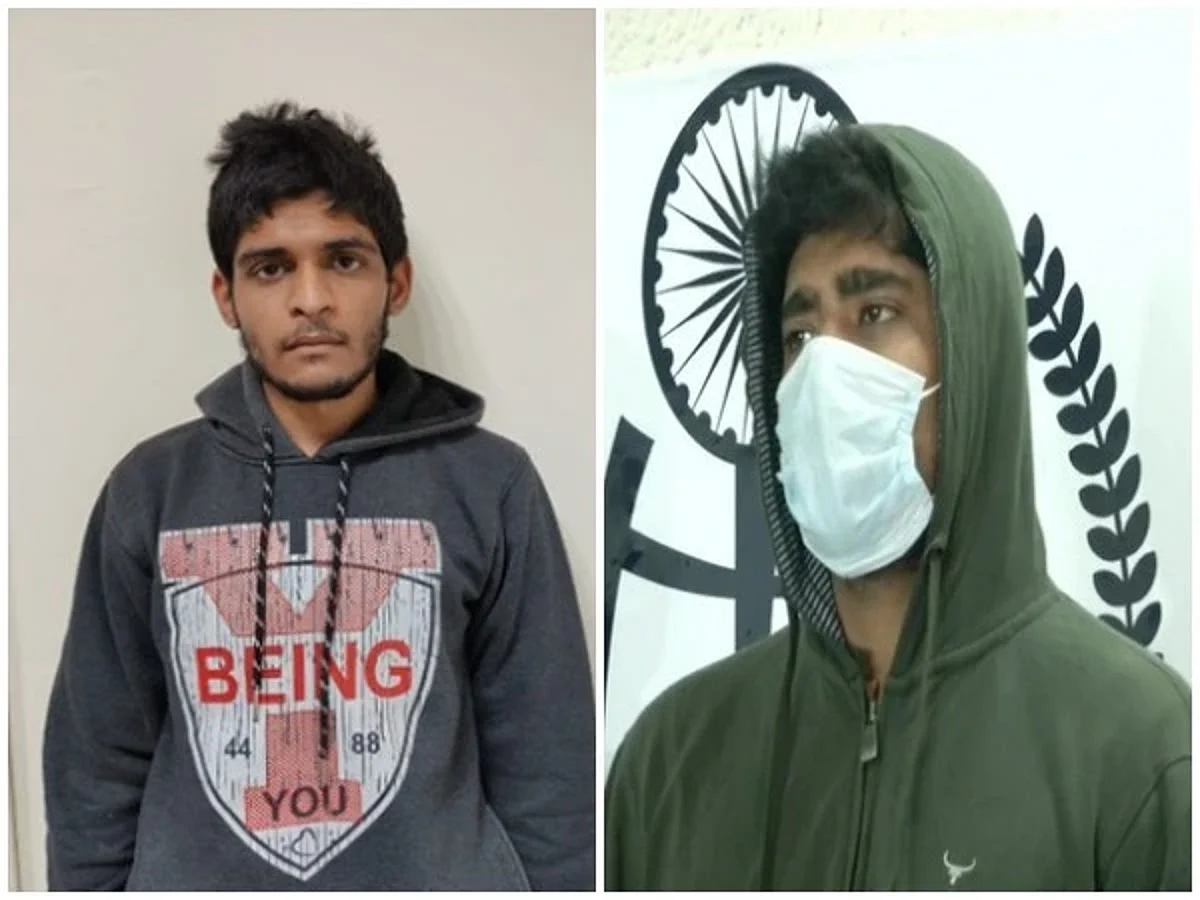 Accused creators to Bulli Bai (Neeraj Bishnoi) & Sulli Deals (Aumkareshwar Thakur) | Image: ANI