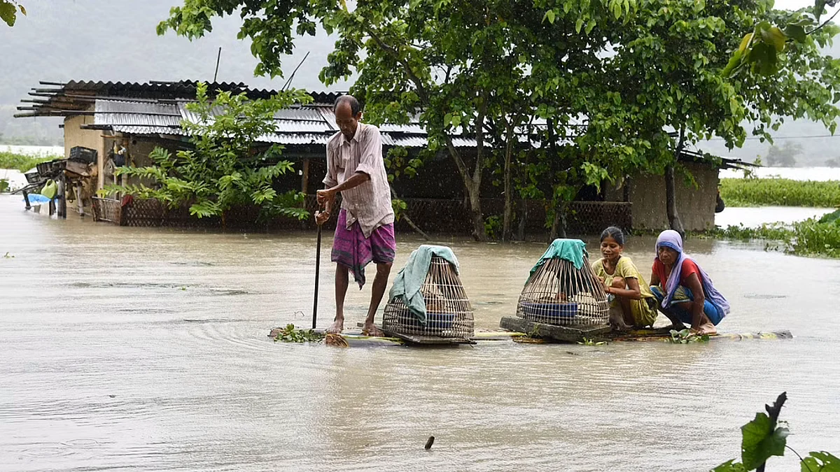 Flood-hit Assam
