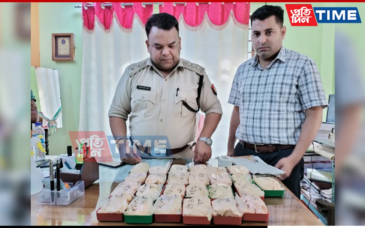 Assam Police Seize 25 Packets Of Heroin In Major Bust