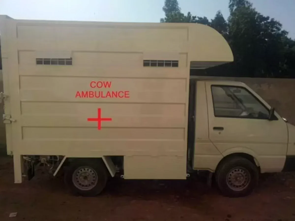 Assam Gets First Cow Ambulance Service