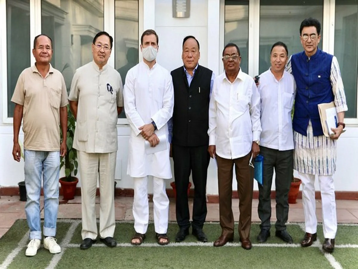 Days After Partial AFSPA Removal, Rahul Gandhi Meets Cong Leaders In Nagaland