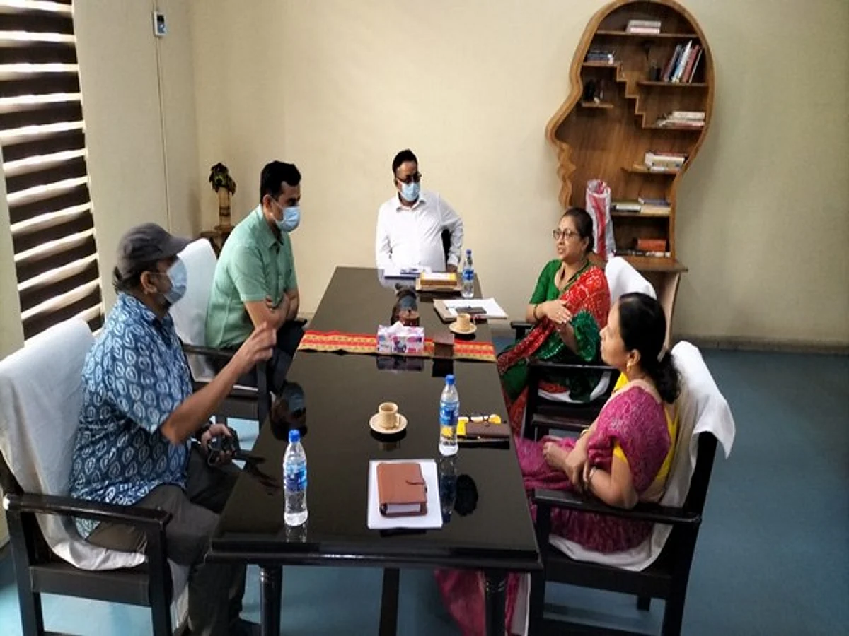 SRFTI team visits Tripura | Photo credit: ANI