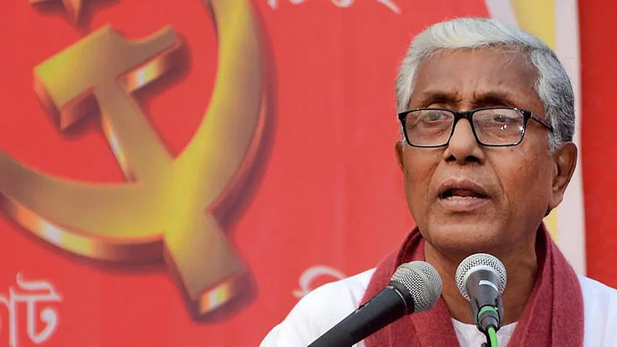 Former CM Manik Sarkar Calls For Restoration Of Democracy In Tripura