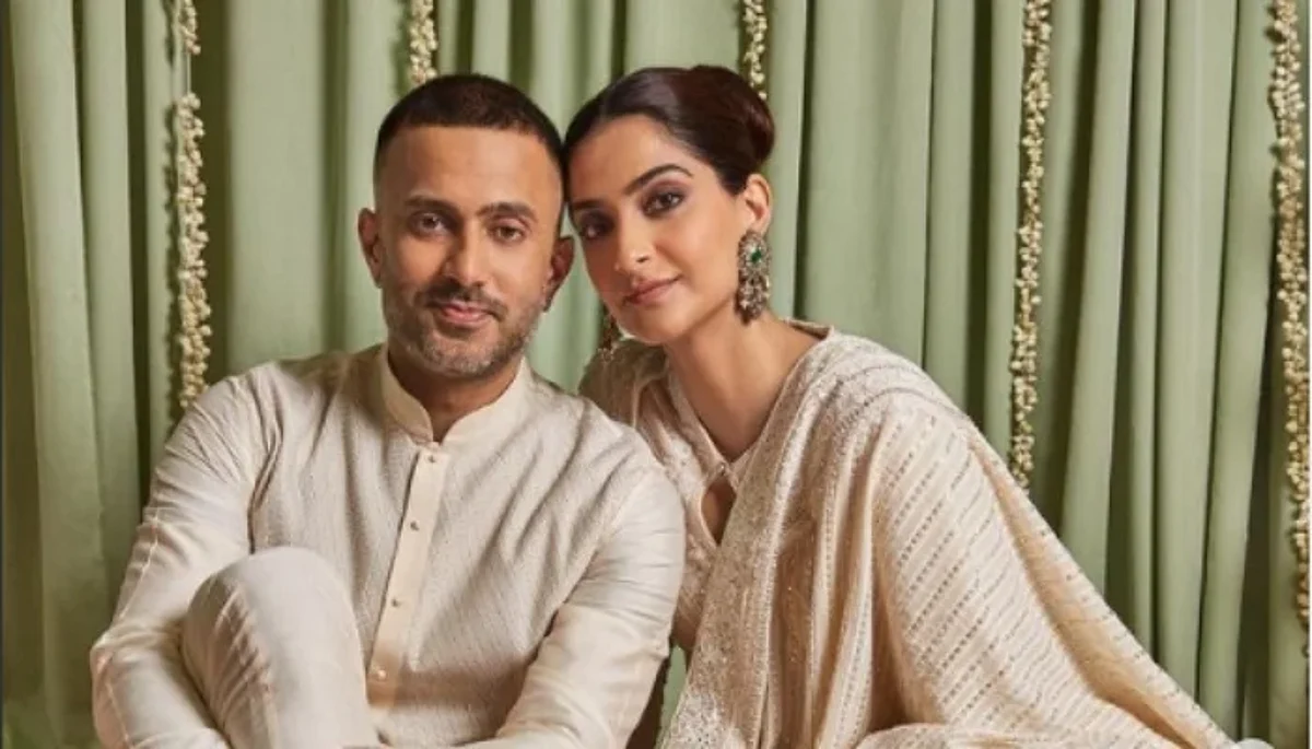 Sonam Kapoor and husband Anand Ahuja