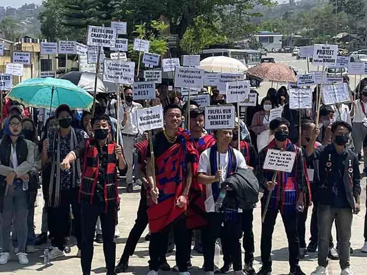 ENSF Call Off Protest Against Nagaland Staff Selection Board