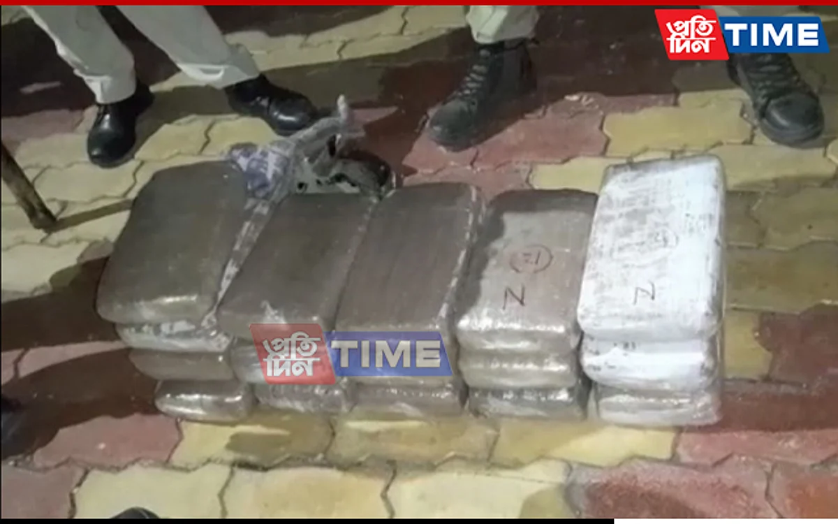 Huge consignment of ganja seized in Assam's Nagaon