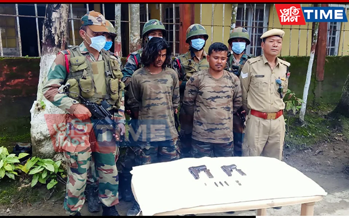 Assam: 2 AANLA Cadres Lay Down Arms in Dibrugarh