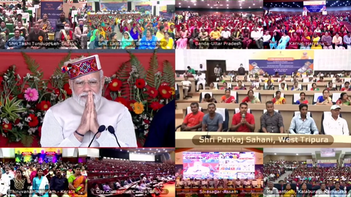 PM Modi Releases Rs 21,000 Crores to Over 10 Crore Farmers