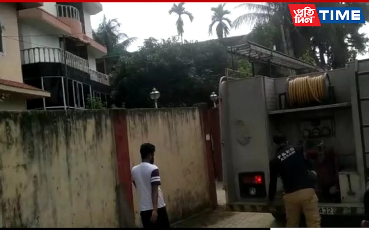 Guwahati: Property Worth Lakhs Gutted In Fire In Zoo Road