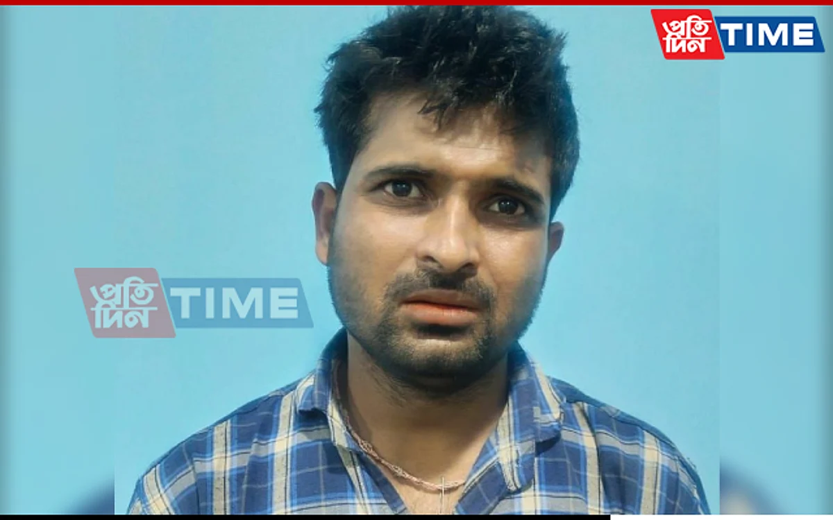 Guwahati police arrested Pappu Giri from Katabari under Garchuk PS | Image: Twitter/ Guwahati Police