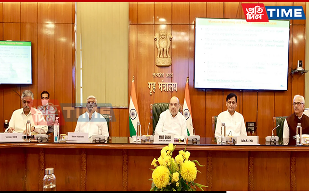 Amit Shah Chairs High-Level Meet on Flood Preparedness