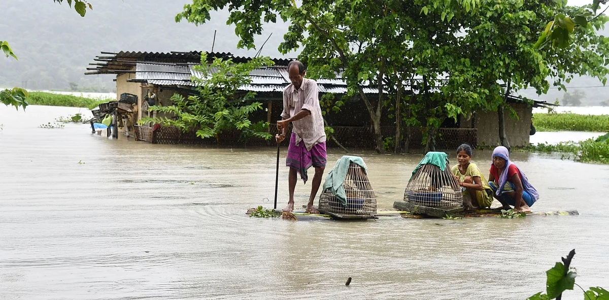 Assam Floods: Rahul Gandhi Asks Congress Workers to Assist in Relief & Rescue Ops