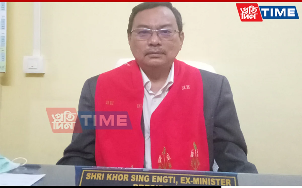 Assam: Former Minister Khorsing Engti Resigns from Congress