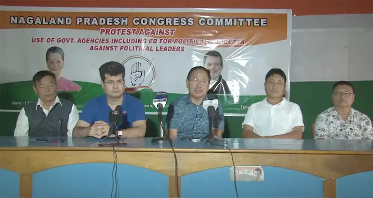 Nagaland Congress Condemns Continued Questioning Of Rahul Gandhi