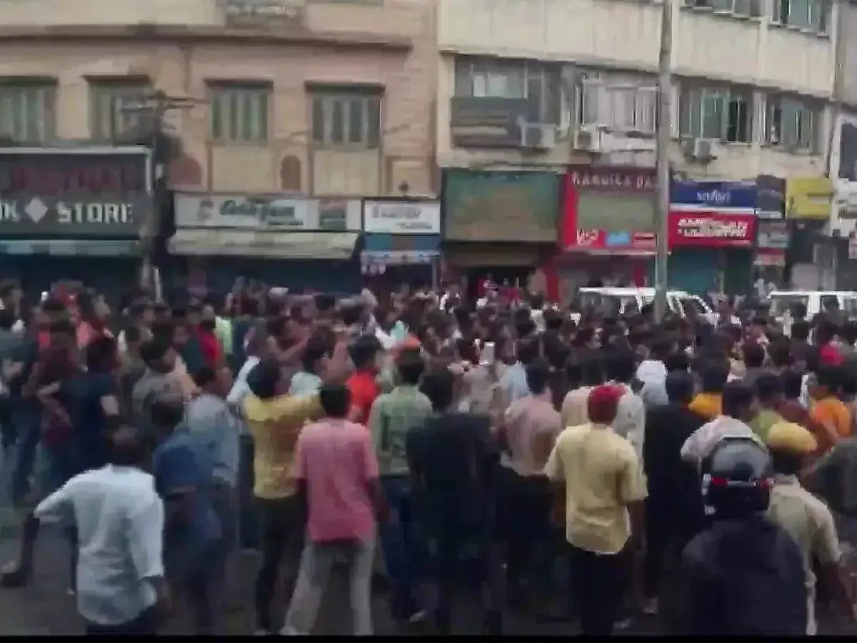 Scenes in Udaipur after the beheading of a tailor. Islamic scholars' group condemned it