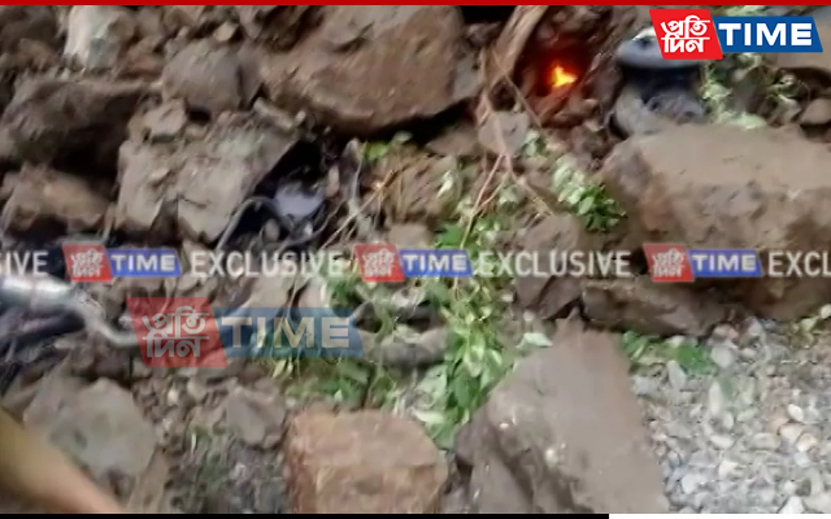 Hundreds Of Vehicles Stranded In Massive Landslide In Arunachal