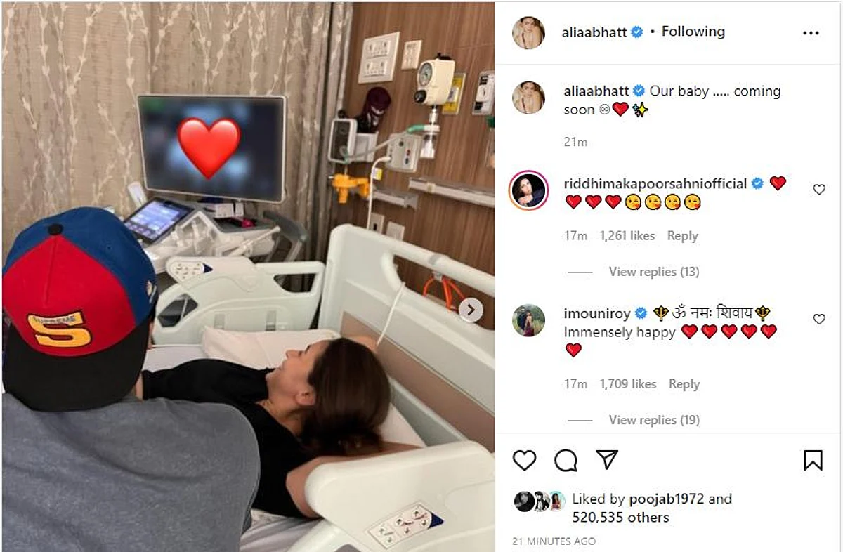 "Our Baby Coming Soon": Alia Bhatt-Ranbir Kapoor Expecting First Child
