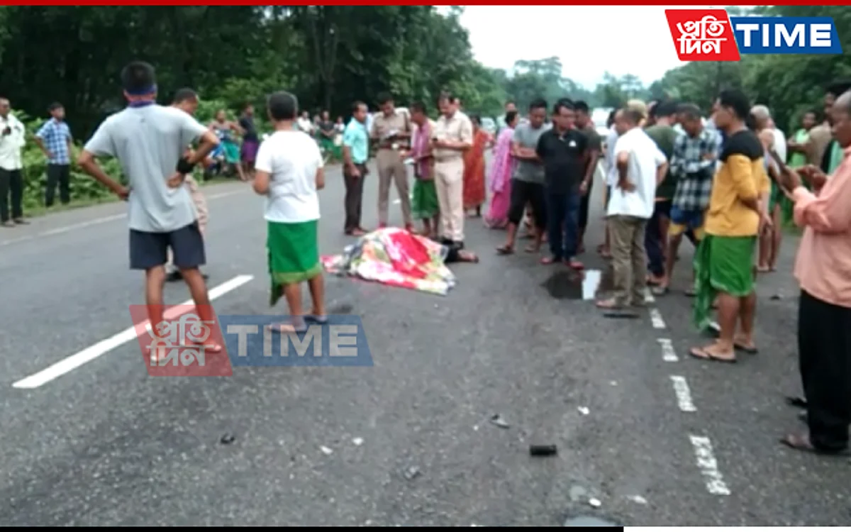 School Teacher Killed In Road Mishap In Assam's Dhemaji
