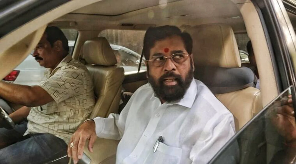 Maharashtra rebel leader Eknath Shinde leaves for Mumbai