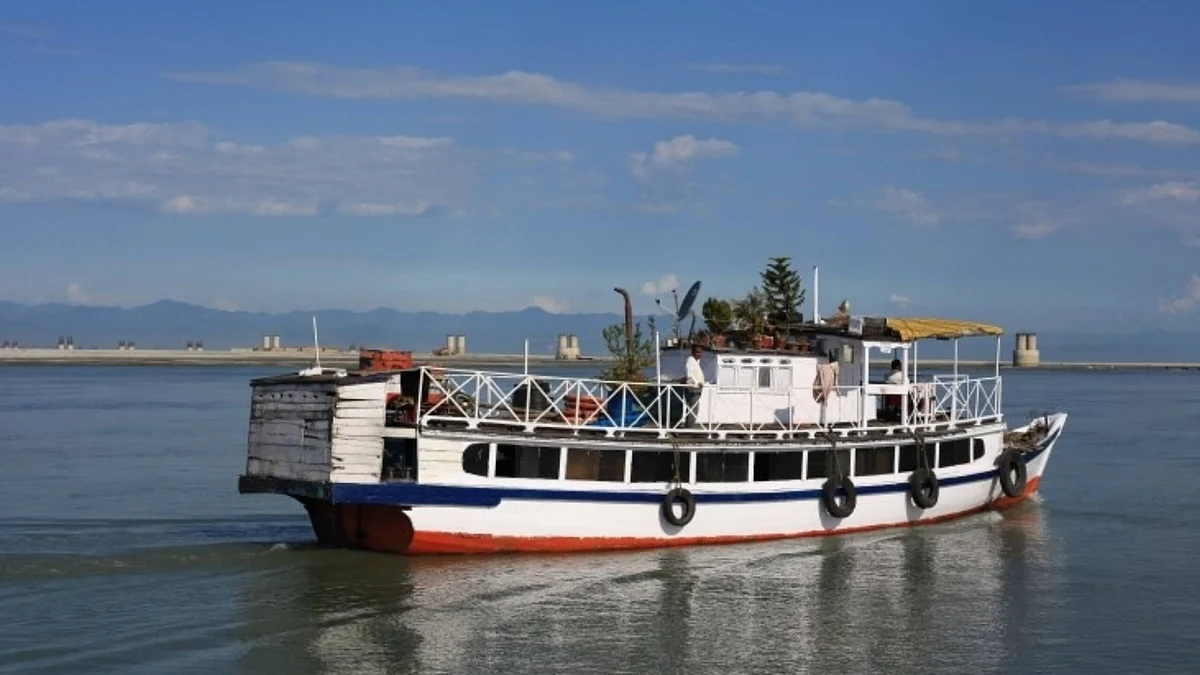 Assam: Ferry Services Suspended on Barak River