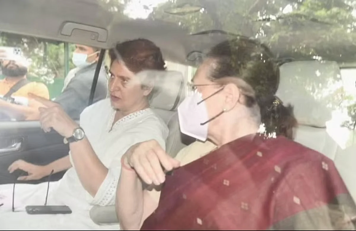 National Herald Case: Sonia Gandhi Arrives at ED Office For 2nd Round Of Questioning