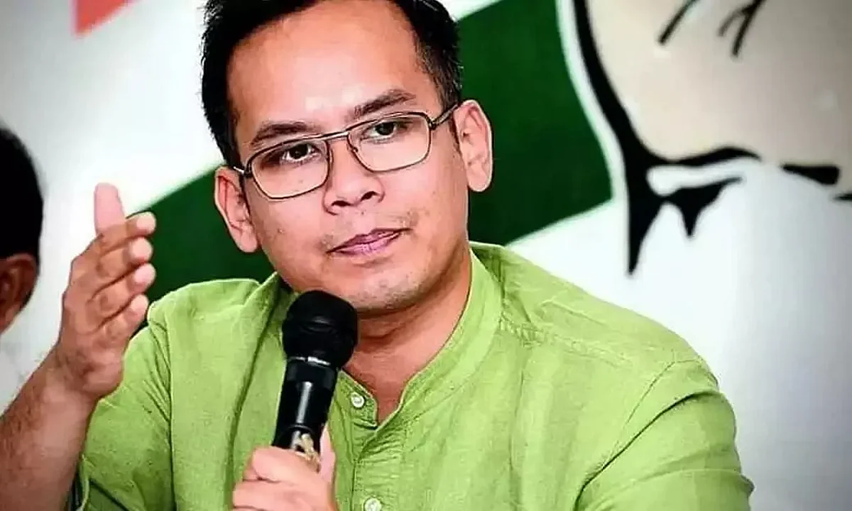 Congress leader Gaurav Gogoi