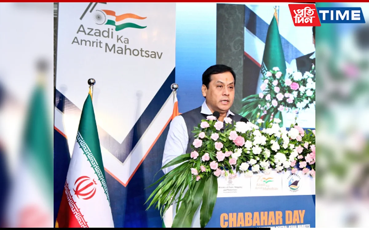 Union minister for ports, shipping and waterways Sarbananda Sonowal | Image: Twitter/ Sarbananda Sonowal