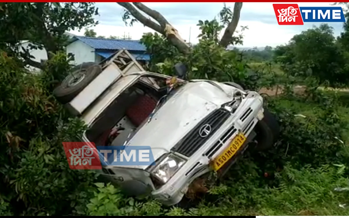 One person was killed in a major road mishap in Assam's Bokajan