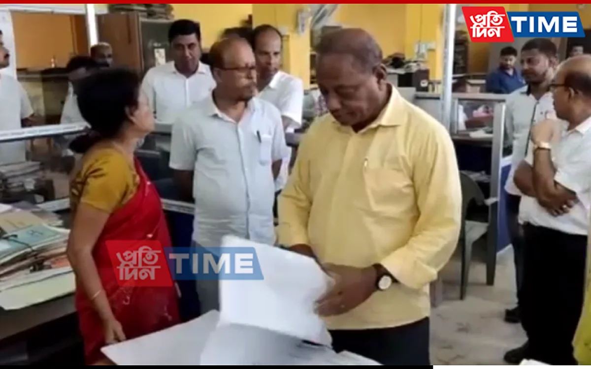 Minister Parimal Suklabaidya paid a surprise visit and inspected the Meen Bhawan