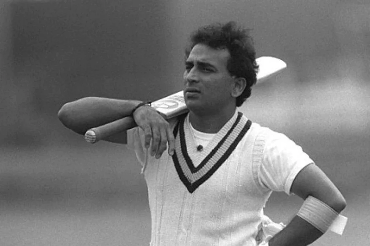 Indian cricket legend Sunil Gavaskar