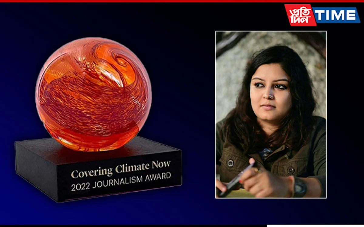 Journalist Chandrani Sinha wins Covering Climate Award 2022