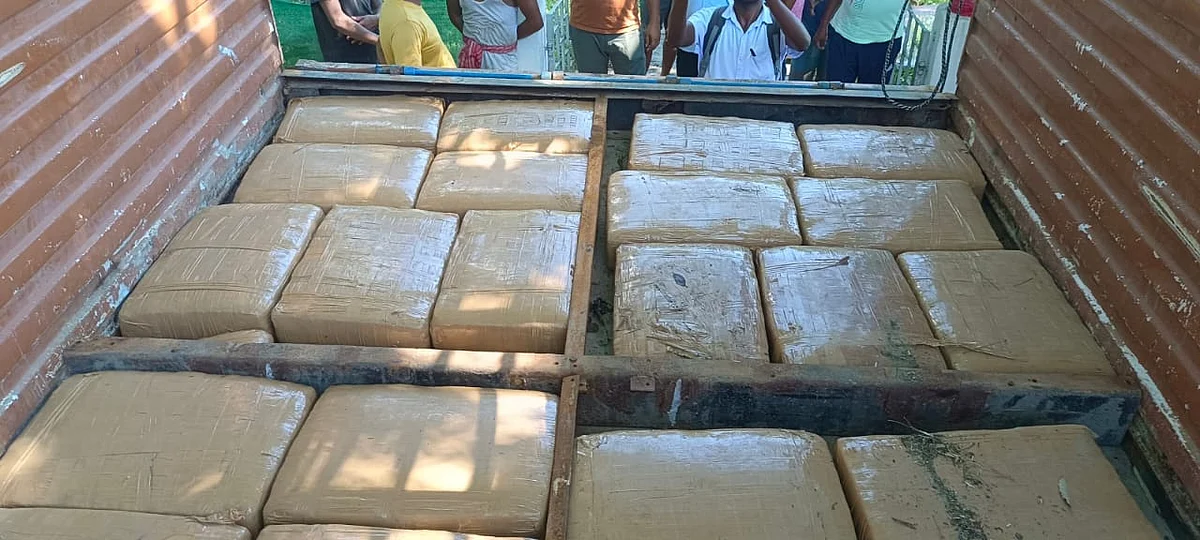 Assam: Drugs Seized Including 768 Kg Ganja, 3 Held