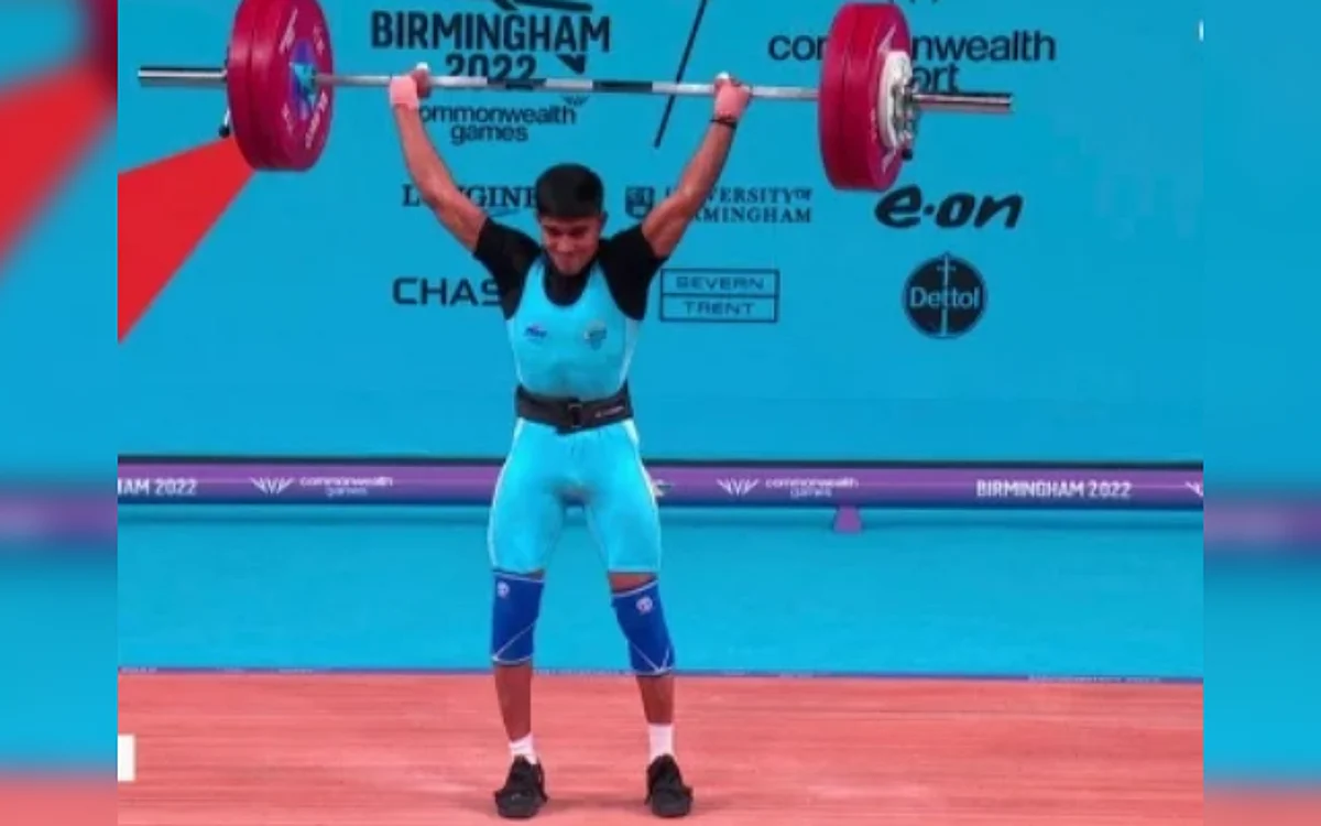 Sanket Sargar bags silver medal in weightlifting at CWG 22