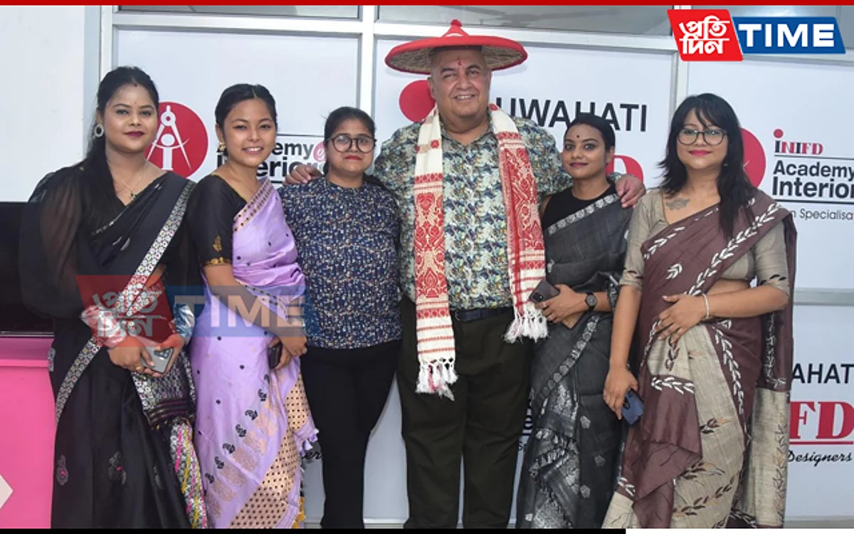 INIFD CEO Mr. Anil Khosla in INIFD Guwahati