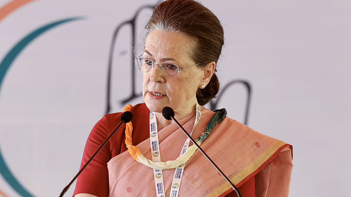 Former Congress President Sonia Gandhi