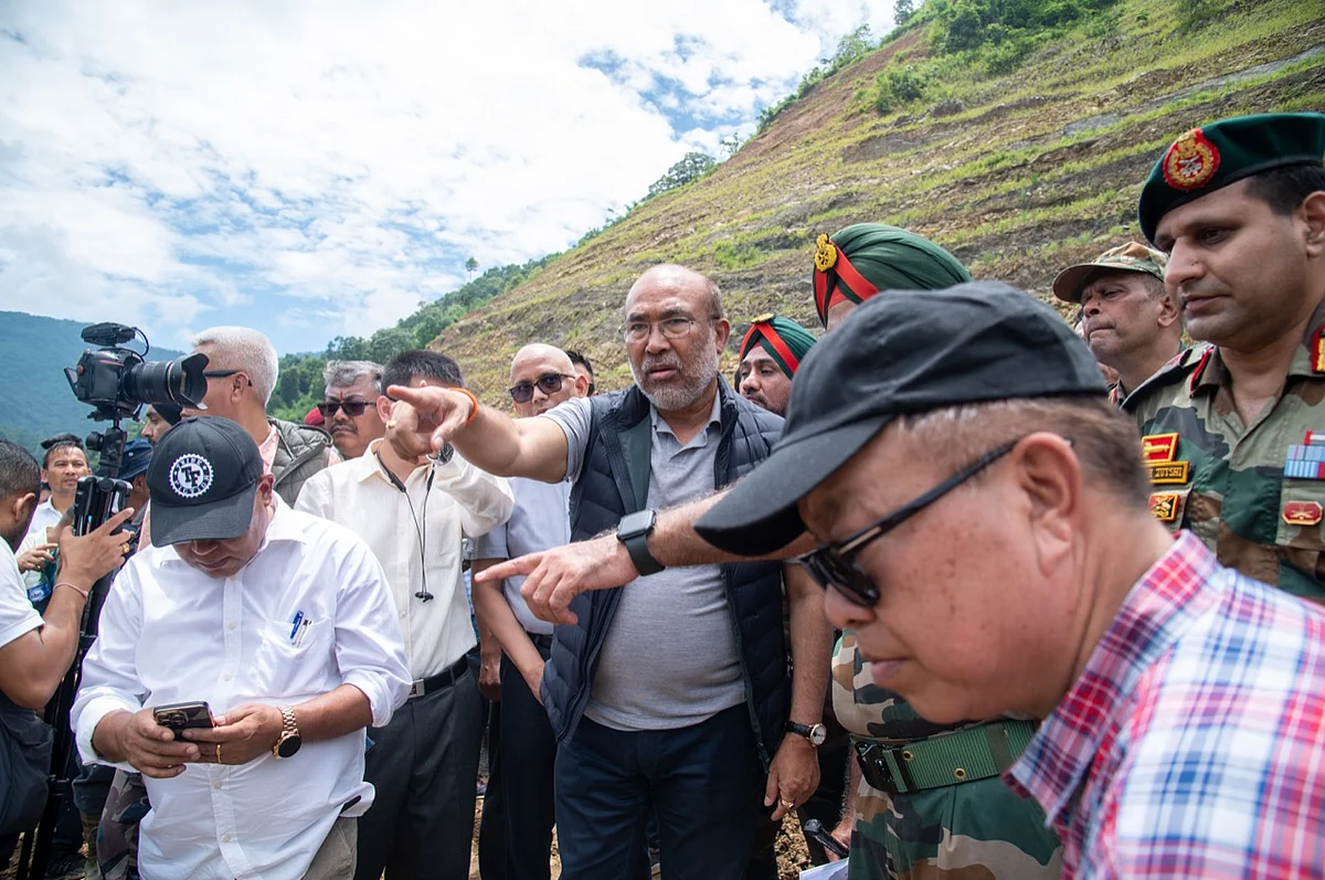 Manipur CM Calls Noney Landslide as Worst Incident