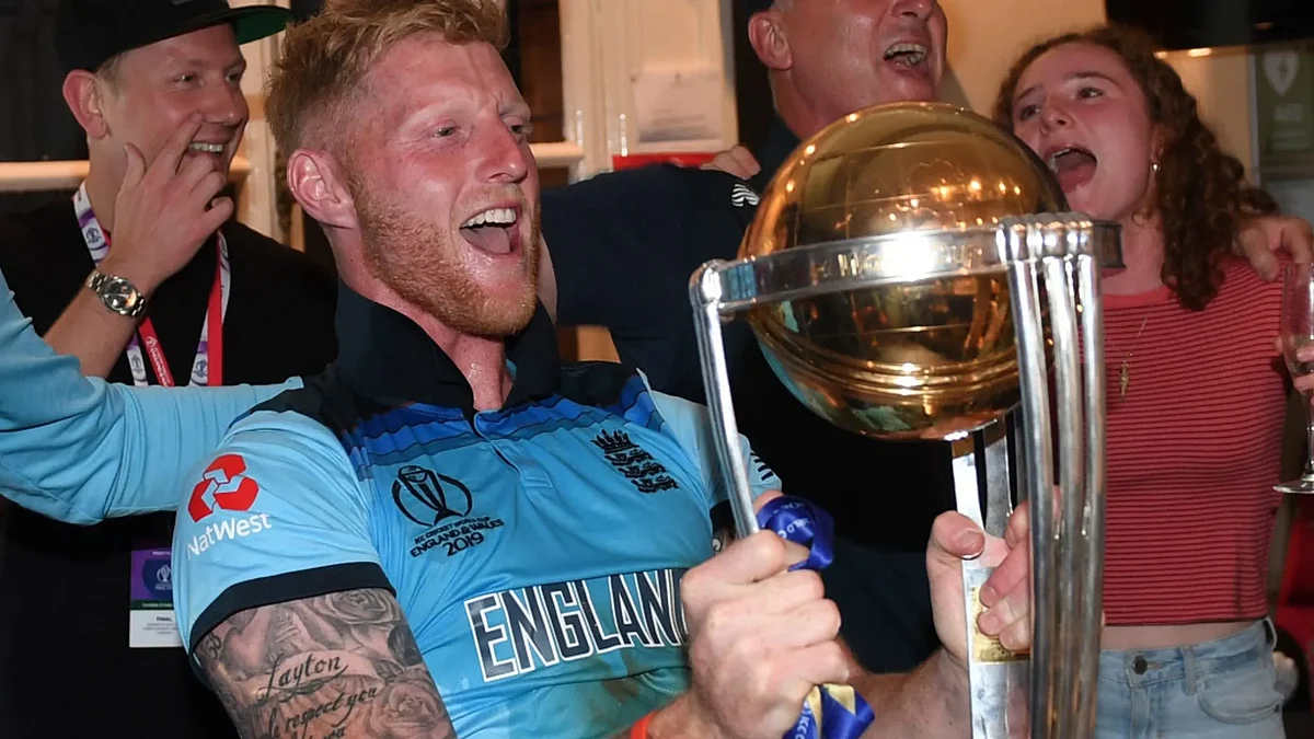 Ben Stokes had helped England lift the world cup in 2019
