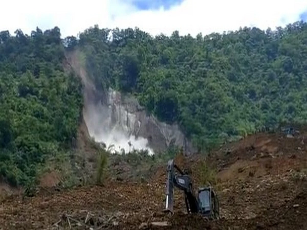 Fresh landslide hits Noney in Manipur | Photo credit: ANI