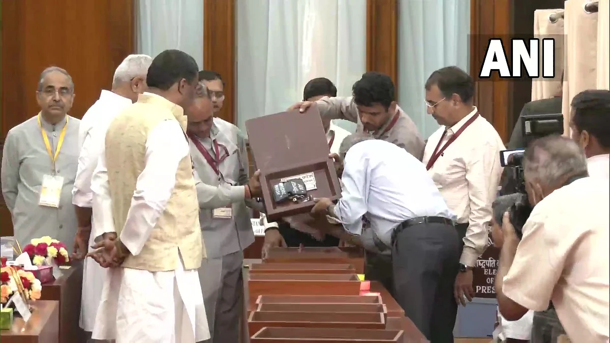 Counting of votes underway in Presidential elections| Photo credit: ANI